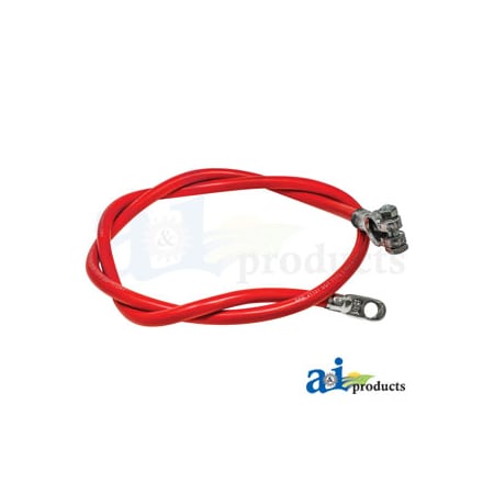 A & I Products Cable, Battery to Starter, 48", 2 Ga. 16" x9" x1" A-26A148